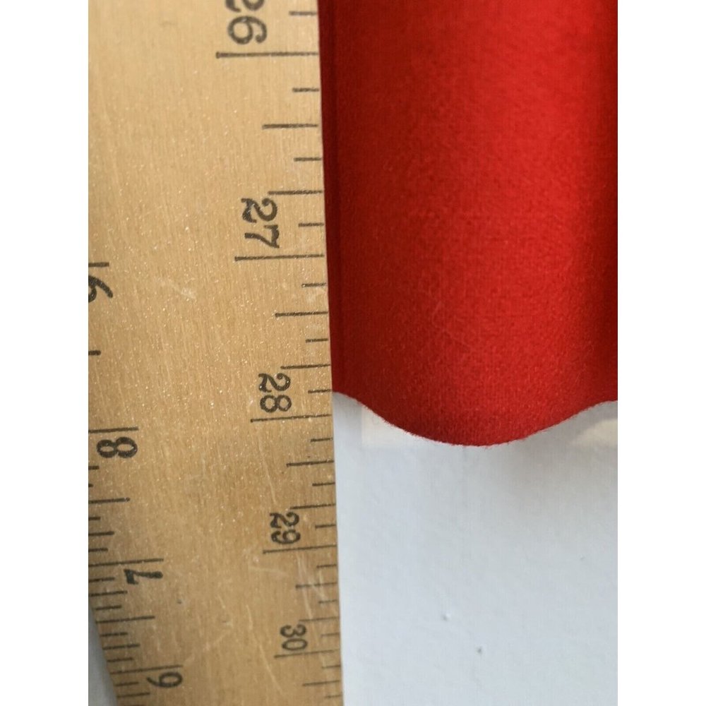 Pendleton Skirt Women 10 Red Wool Pockets Pencil Knee Length Lined Career - Picture 6 of 6